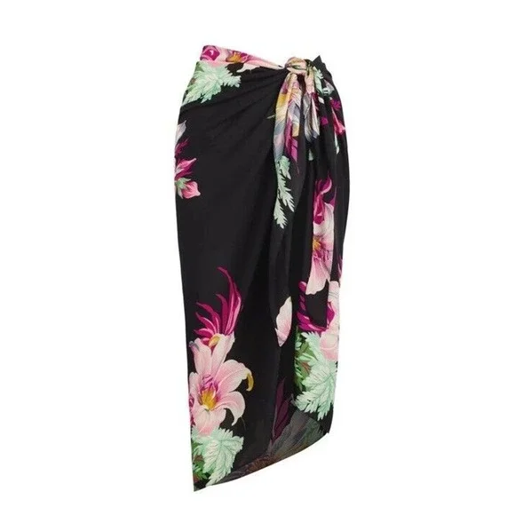 Walter Baker Paradise Sarong, Grand Magnolia. One Size Fit. NEW With Tags! - Picture 1 of 8